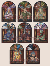 Load image into Gallery viewer, Bells Hells Stained Glass Charms