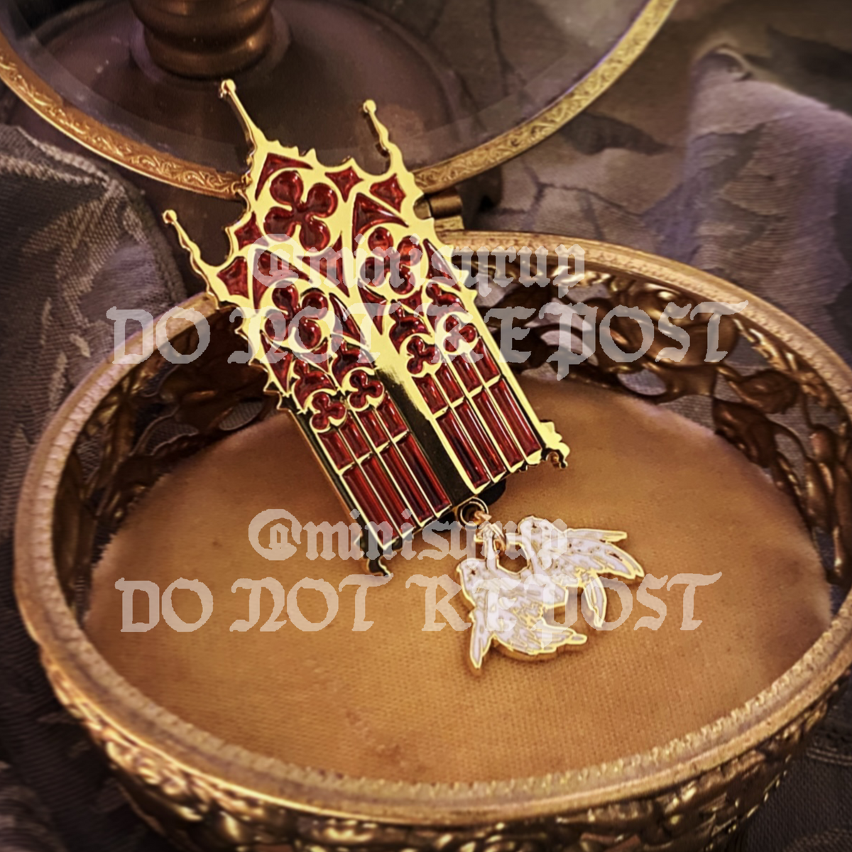 "Forsaken One" Enamel Pin